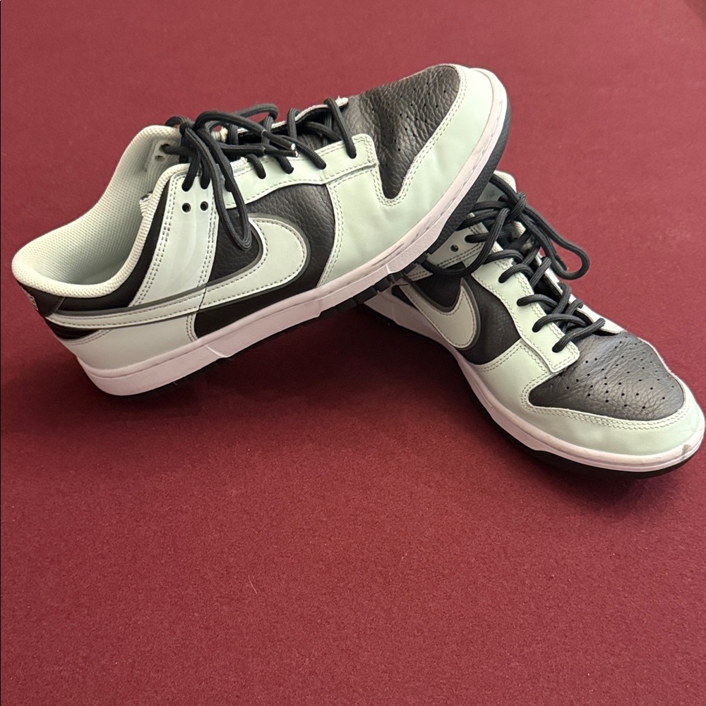 Nike Dunks - Black and Teal Shoes